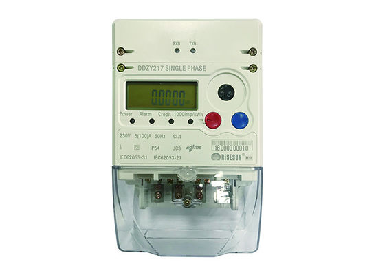 جهاز قياس ذكي Nb Iot FCC ذو مرحلة واحدة مع وحدة PLC RF 3x230V 3x110V