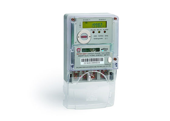 IEC62053 23 4 تعريفة مقياس الطاقة الذكية 220 فولت كيلووات ساعة مع وحدة PLC RF